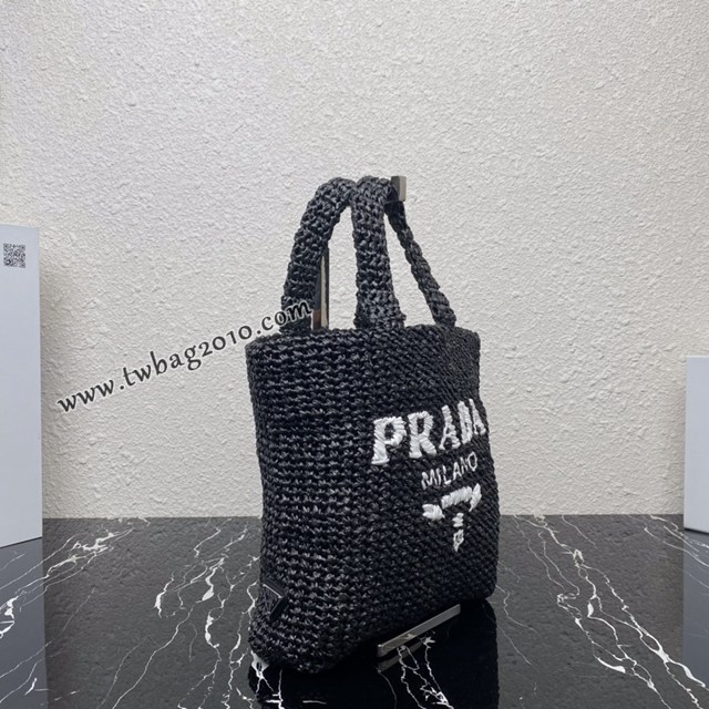 Prada專櫃新款纖維托特包 1BG425 普拉達小號手提購物包 csp1578